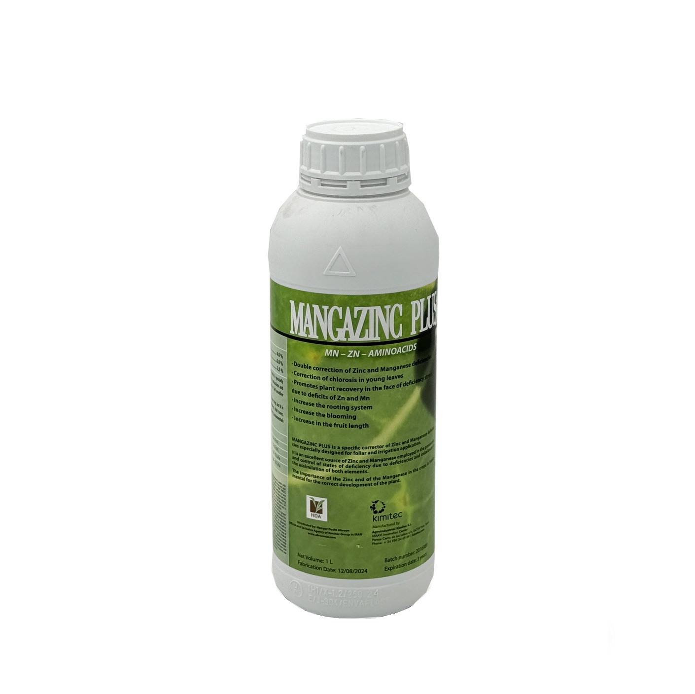 منگنززینک کود آمینواسید منگزینک پلاس (Manganese Zinc) - تصویر 1