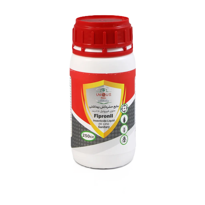 Fipronil-Unique_01-copy-2 مایع حشره کش بهداشتی فیپرونیل یونیک 250cc - تصویر 1